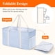 thumbnail image 4 of Bolsa Lifewit extra grande plegable de 57 x 30 x 26 cm, color azul, 4 of 8