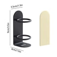 thumbnail image 4 of pstuiky Wall Mounted Toothbrush Holder with Shaver Storage Rustproof Iron Construction In Multiple Colors No-Drill Adhesive Installation for Bathrooms, 4 of 7