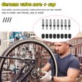 thumbnail image 2 of 8pcs EP2 English Dunlop Woods Valve Cores with Caps for Bike Inner Tube, 2 of 8
