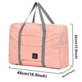 thumbnail image 1 of Bolsa de transporte de viaje, bolsa de almacenamiento de viaje, bolsa de viaje plegable, bolsa organizadora, bolsa de equipaje, bolsa de almacenamiento, color burdeos ZefeiWu 8390614811515, 1 of 1