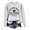 Light Gray, variant on Womens Graphic Sweatshirt Crewneck Magic Coffee Cup Slogan Graphic Long Sleeve Pullover Y2K Streetwear Casual Loose Fit Top Pink 3XL