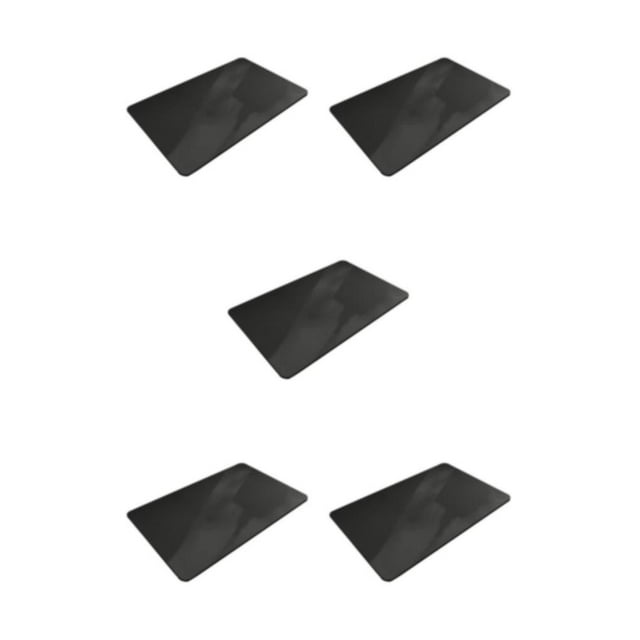 Transemion 1/2/3/5 Prompt And Strong Water Absorption Quick-drying Bath Rug No Shedding No Dirt Hiding Bath Rug-Rubber GFT1102 30*40cm 5PCS
