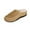 Brown, variant on Women's Fashionable Casual Versatile Plus-Size Solid Color Round Toe One-Foot Wedge Sandals Gray 8.5