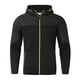 thumbnail image 4 of Gibobby Sudadera con cierre hombre Sudadera con capucha para hombre, casual, con bolsillos con cierre completa, sudadera de manga larga, chamarra deportiva(Negro,M), 4 of 5