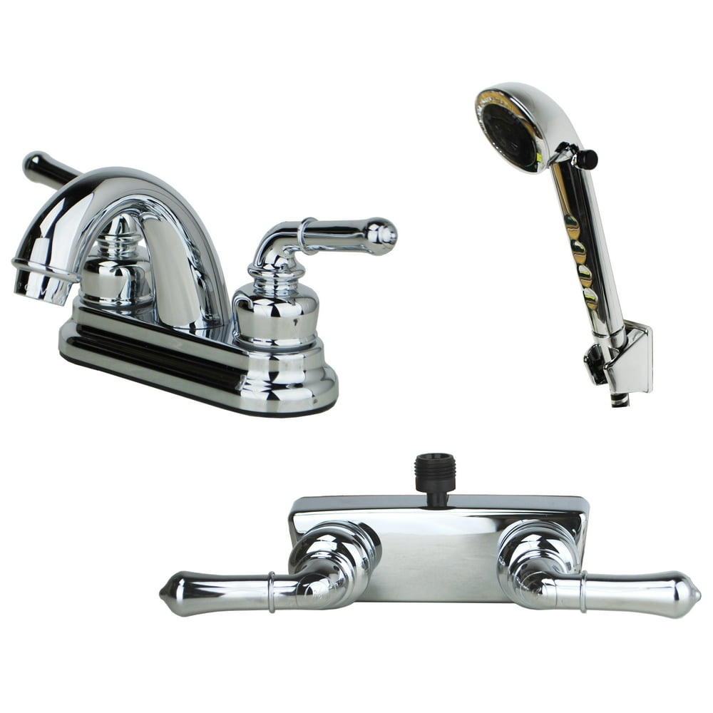 Builders Shoppe 2001CP/3220CP/4120CP RV Bathroom and Shower Faucet with