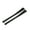 Black, variant on WINDLAND 2 Pieces Jazz Drum Brushes Sticks Nylon 370x19mm Cleaning Brushes White/Black