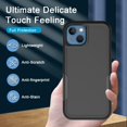 thumbnail image 6 of Designed for iPhone 14 & Apple iPhone 13 Cases,Heavy-Duty Tough Rugged Lightweight Slim Shockproof Protective Men Women Phone Case Cover for iPhone 13 (6.1",2021)[Black], 6 of 7
