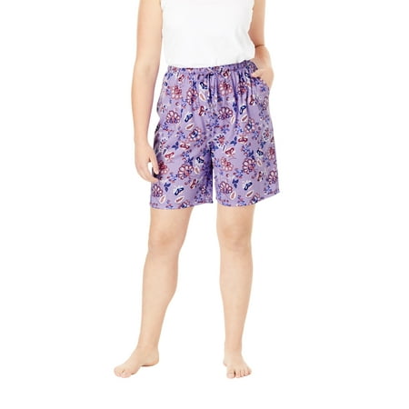 

Dreams & Co. Women s Plus Size Print Pajama Shorts Pajamas