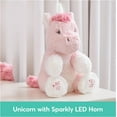 thumbnail image 2 of Baby GUND Alora The Unicorn Animated Plush, Singing Stuffed Animal Sensory Toy, Sings ABC Song and 123 Counting Song, Pink, 11”, 2 of 7