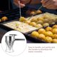 thumbnail image 5 of Embudo dispensador de pistón de acero inoxidable para repostería, embudo con rejilla para repostería, herramienta de cocina para pasteles y postres., 5 of 6