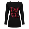 thumbnail image 4 of Pompotops Chandail en Molleton Style Ethnique, Chandails en Molleton Décontractés pour Femmes, Manches Longues, Hiver Automne, Chandail Confortable, Tee-Shirt, 4 of 4