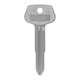 thumbnail image 1 of Llave en blanco universal Keykrafter #53 de latón para Hyundai, 1 of 1