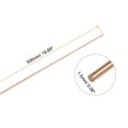 thumbnail image 2 of Uxcell 5Pcs Copper Brazing Rods 19"x3/50" Round Phosphorus Copper Filler Solder Welding Sticks for Refrigerator, 2 of 6
