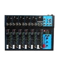 thumbnail image 1 of Professional Sound Mixer Table Stage Live Studio Mini Mixer Usb Sound Mixing Console Dj Ktv Show 7 Channel, 1 of 6