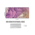 thumbnail image 5 of Keyboard Desk Mats On Top of Desks- Desk Pad Purple Marble for Keyboard and Mouse 31.5" x 15.75" Large Mouse Pad XXL Desk Organization Decor for Women Office, 5 of 5