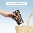 thumbnail image 5 of Reversibel Leopard Bucket Hat Bomull Fiskehatt Packable Cheetah Solhatt för Kvinnor och Män, 5 of 5