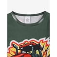 thumbnail image 5 of ATAIKU 3-8Y Toddler and Little Boy Pajamas Set Kids Long Sleeve Tee and Pants Tractor Sleepwear Boys 2-Piece Jammies, 5 of 10