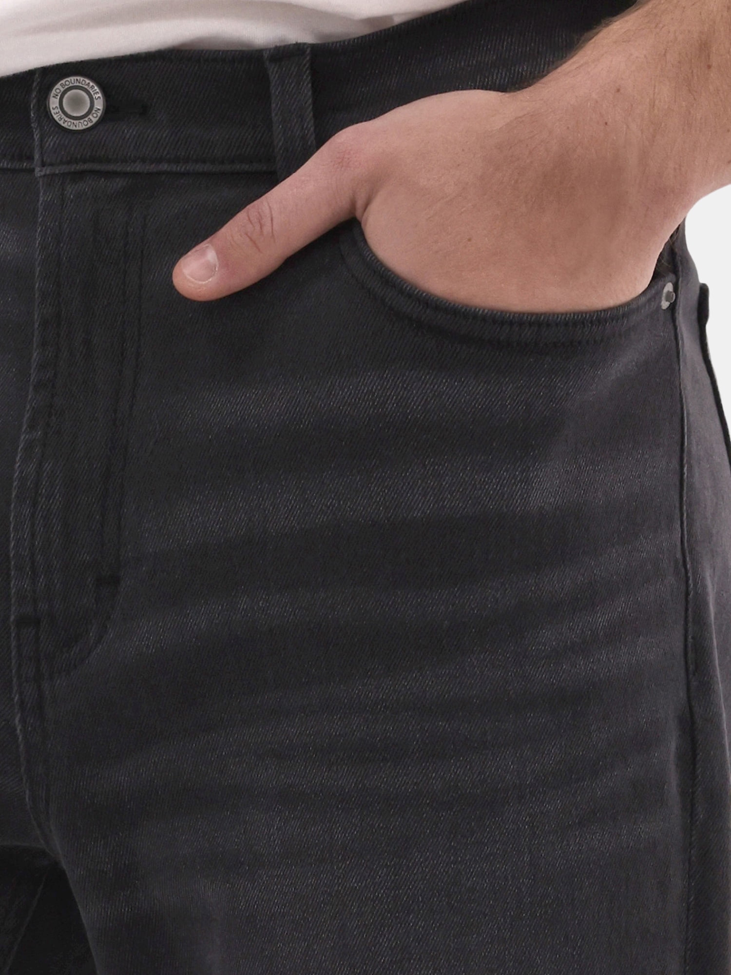 No Boundaries Men's & Big Men's Loose Fit Jeans with Stretch