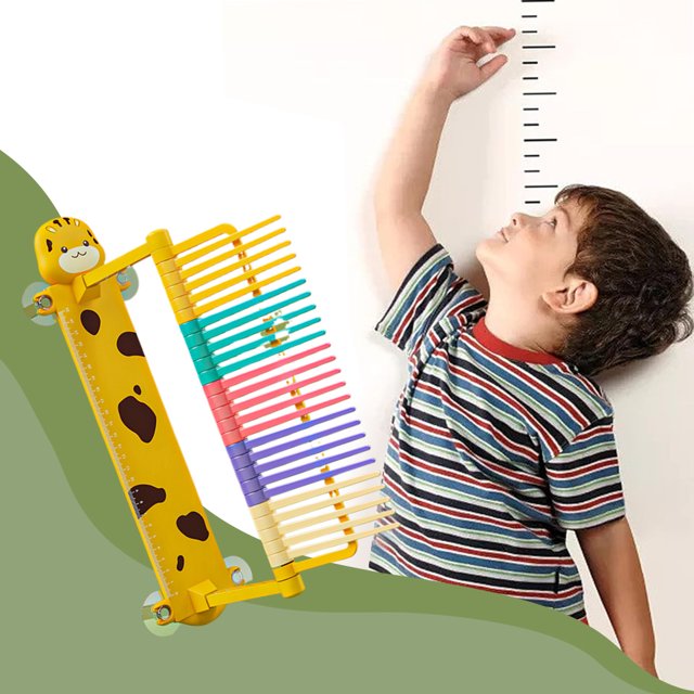 Probador de salto Vertical para niños, herramienta de medición de salto Vertical montada en la pared, dispositivo de medición de salto Vertical para jardín de infantes en casa