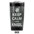 thumbnail image 2 of Superman Zod Keep Calm And Kneel Stainless Steel Tumbler 20 oz Coffee Travel Mug/Cup, Vacuum Insulated & Double Wall with Leakproof Sliding Lid | Great for Hot Drinks and Cold Beverages, 2 of 7
