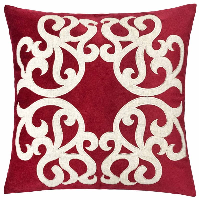 Luxury dark red velvet pillow patio pillow stool pillow French pillow floor pillow chair pillow burgundy velvet pillow cover