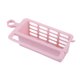 thumbnail image 2 of Bewildely Grifo de fregadero de cocina, organizador de almacenamiento de esponja, estante de drenaje de tela de jabón, soporte para estante de Juegos de accesorios de baño rosa, 2 of 6