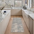 thumbnail image 2 of DEORAB 2x3 Doormat Area Rugs Low Pile Machine Washable Rug Non Slip Backing for Entryway, Front Door, Bathroom, Blue, 2 of 4