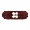 thumbnail image 5 of United Pacific 36609 6" Oval Combo Light With 14 LED Stop, Turn & Tail & 16 LED Back-Up -Red LED/Red Lens, 5 of 7