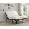 thumbnail image 2 of Pemberly Row Modern Metal Full Adjustable Bed Base in Gray & Black, 2 of 8