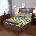 thumbnail image 1 of Paradise Wave Siamese Cats 3-Piece Doona Cover, 1 of 5