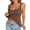 Brown, variant on Gyujnb Women Lace Trim Cami Tank Top, Built‑in Pads Sleeveless Slim Fit Camisole, Anti‑Side‑Boob Daily Layering Tops for Outerwear & Inner Wear,Pink