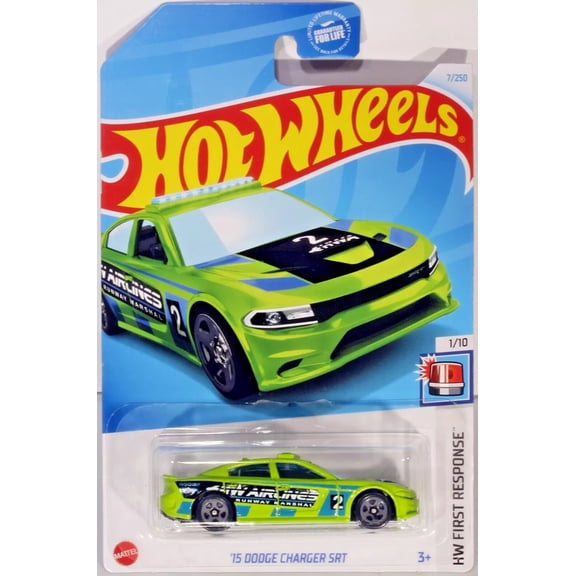 Hot Wheels 15 Dodge Charger SRT 7/250 HW First Response 1/10