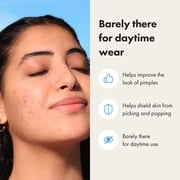 Hero Cosmetics Mighty Patch Invisible Minis, Daytime Hydrocolloid Acne Pimple Patch, 30 Count