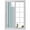 Multi, variant on Window Privacy Film Colored Stripes Stained Glass Window Film Decorative Sun Block Window Cover Blue Black White Brown Abstract Lines Window Clings Static Adhesive Sticker for Bathroom 23.6"x78.7"