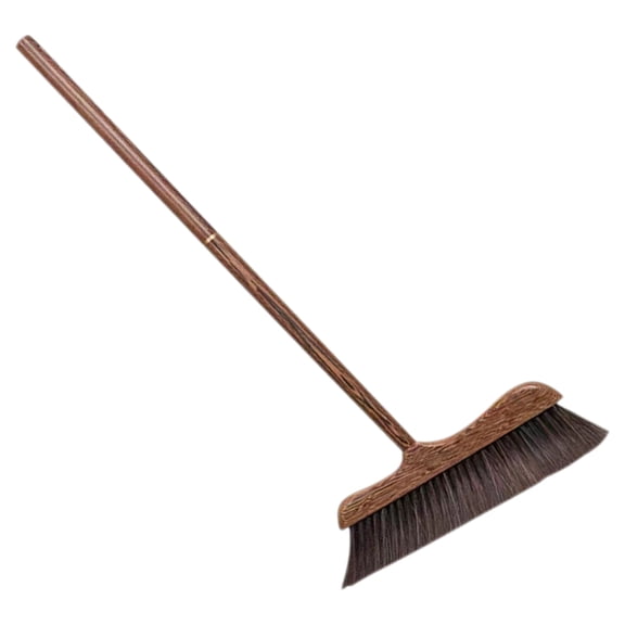 DEEPCRAFF Garden Broom Outdoor Wood 1Pack 32.3x11.8x0.8in