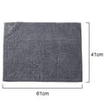 thumbnail image 2 of FloreceBien Alfombra de baño esponjosa súper suave y absorbente, alfombra de felpa antideslizante lavable a máquina., 2 of 7
