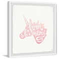 thumbnail image 2 of Marmont Hill Born To Be A Unicorn Ii Framed Wall Art, 24.00" x 1.50", 2 of 6