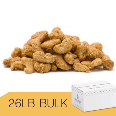Butter Toffee Cashews - 26 lb. Case