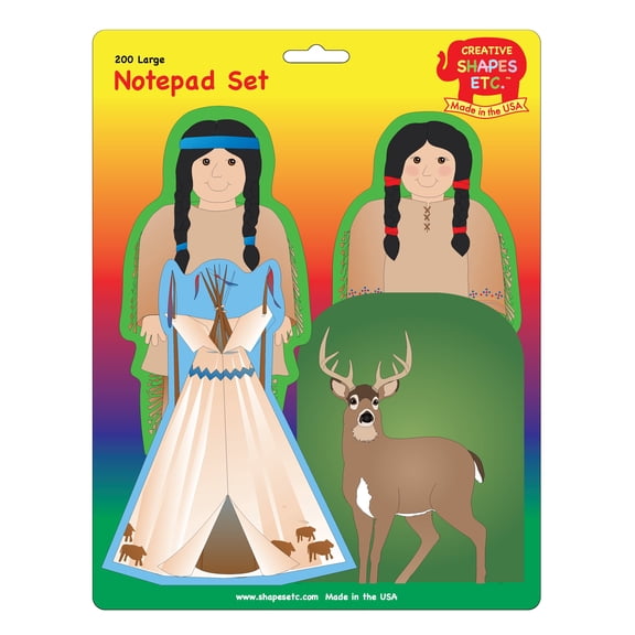 Large Notepad Set - Native American
