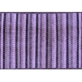 thumbnail image 1 of Ahgly Company Machine Washable Indoor Rectangle Abstract Blue Modern Area Rugs, 2' x 4', 1 of 4
