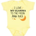 thumbnail image 3 of Inktastic I Love My Glamma to the Moon and Back Boys or Girls Baby Bodysuit, 3 of 5