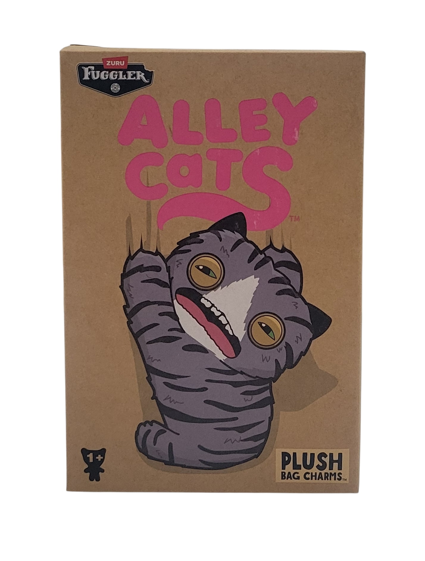 Fuggler Alley Cats Bag Charm Mystery Box 3 Pack Plush Toys