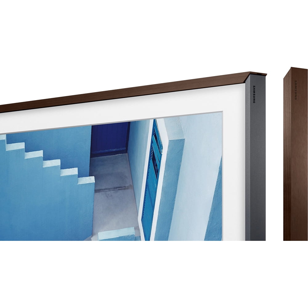 Samsung QN32LS03CB 32 inch The Frame QLED HDR Smart TV Bundle with Samsung 32" The Frame Customizable Bezel Brown (2023 Model)