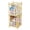 2-Tier, variant on Stuffed Animal Zoo Storage Cage, 41'' Extra Large Toy Storage Bin Display for Kids Room, Playroom, Plushies, Stuffy, Toys Organizer Holder Basket, Wood