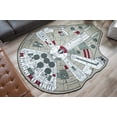 thumbnail image 2 of Han Solo'S Millennium Falcon Large Area Rug Decor | Indoor Floor Rug Mat | Rugs, 2 of 6