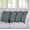 Blue Surf, variant on Home Soft Things Quilted Micromink 4 Piece Throw Pillow Cover Set - Grey - 20" x 20"