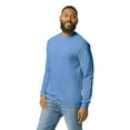 thumbnail image 5 of Gildan Heavy Cotton Long Sleeve T-Shirt, Men's Carolina Blue Everyday Wear T-Shirt, 9-Pack Shirts, S, 5 of 5
