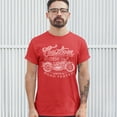 thumbnail image 3 of Tee Hunt Custom Motorcycles Road Tested T-Shirt Bobber Biker Gang MC Men's Tee, Red, Large, 3 of 5