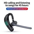 thumbnail image 3 of Bluetooth Headset with Mic Wireless Earpiece,ABCPOW in-Ear Business Earphones Earbuds Noise Cancelling Trucker Bluetooth Headset 5.3 with Mirophone for Cell Phone,Truckers,Driver, 3 of 11