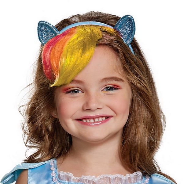 Disguise DG22847 Rainbow Dash Headpiece With Hair - Child - My Little Pony
